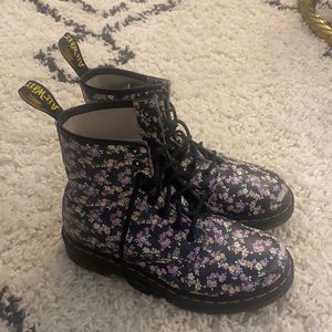floral doc martens 1460